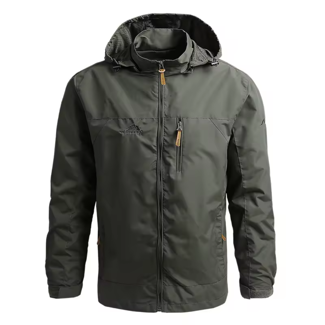 Alistair Waterproof Detachable Hood Jacket