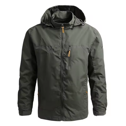 Alistair Waterproof Detachable Hood Jacket