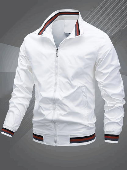 Urban Edge Luxury Windbreaker Jacket