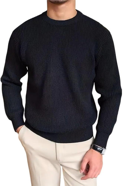 Premium Textured Shoulder Knit Jumper