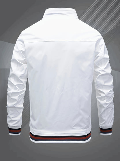 Urban Edge Luxury Windbreaker Jacket