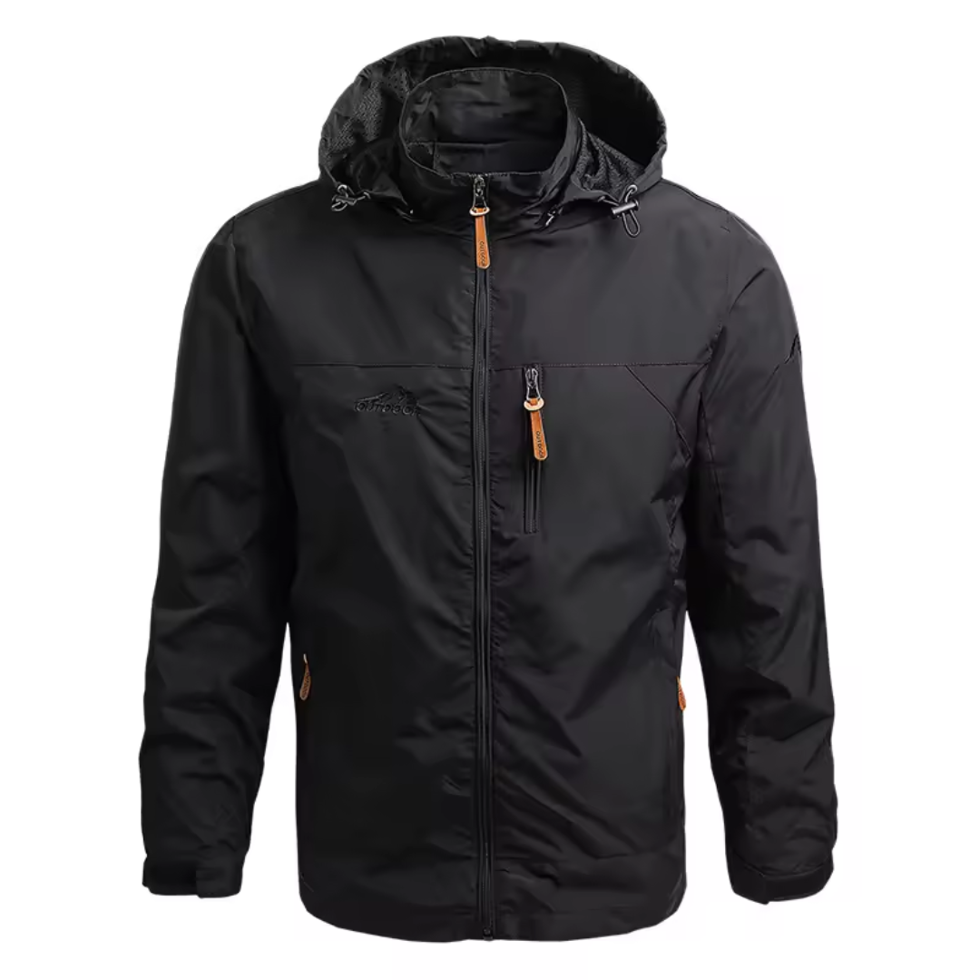Alistair Waterproof Detachable Hood Jacket