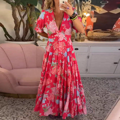 Floriana | Vibrant Floral Dress
