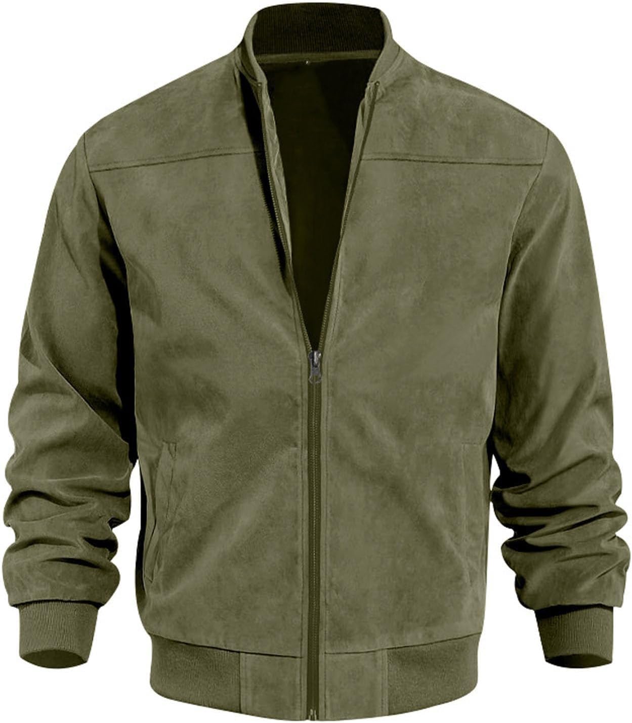 Men’s Classic Bomber Jacket - Tailored Fit
