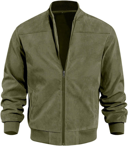 Men’s Classic Bomber Jacket - Tailored Fit