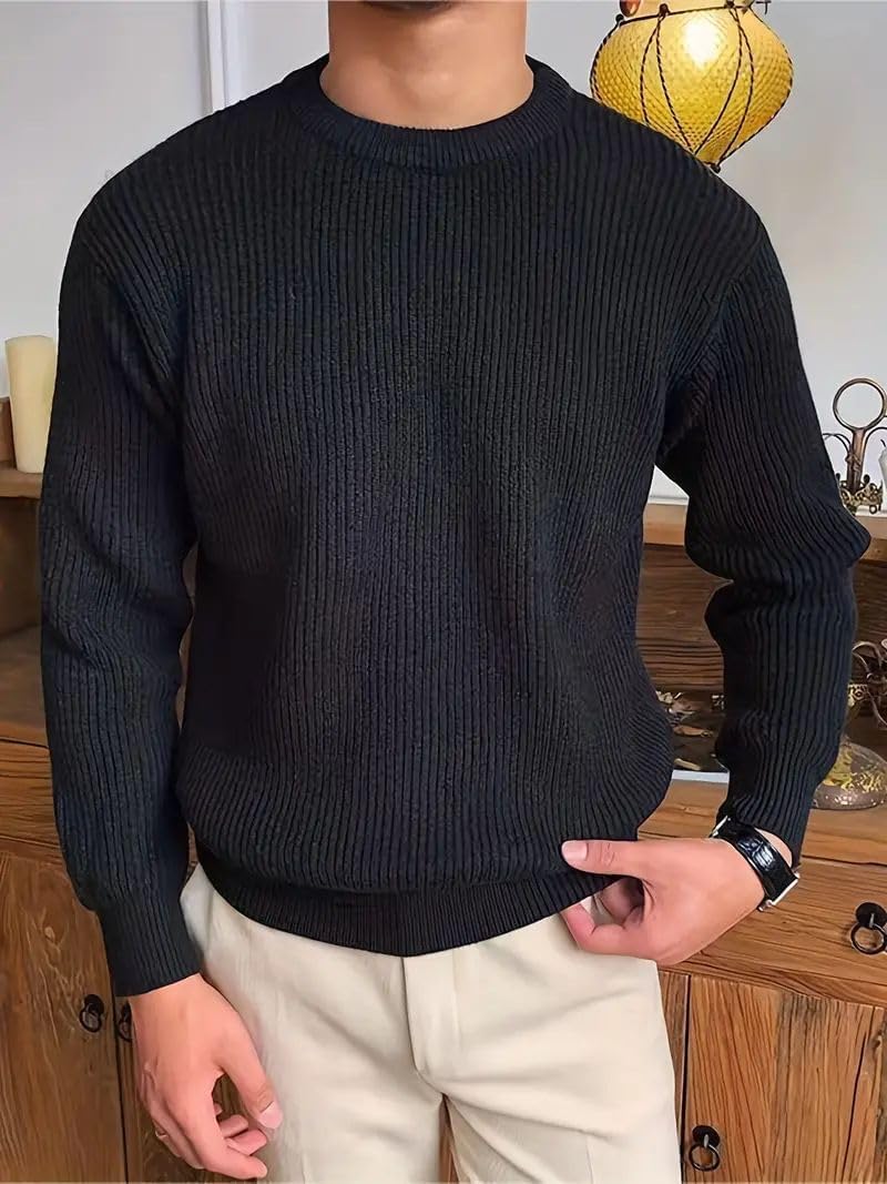 Premium Textured Shoulder Knit Jumper