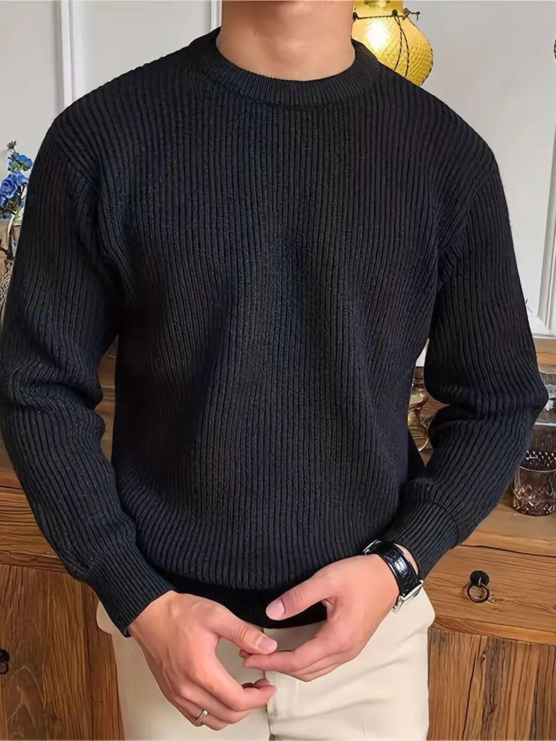 Premium Textured Shoulder Knit Jumper