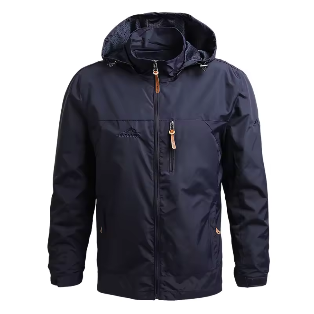 Alistair Waterproof Detachable Hood Jacket
