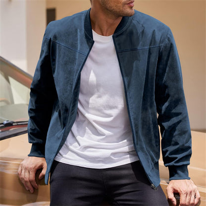Men’s Classic Bomber Jacket - Tailored Fit