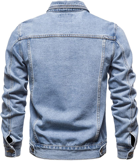 The Weston Indigo Utility Jacket