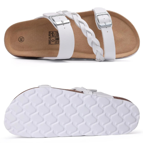 ARLETTE | BRAIDED CORK SANDAL
