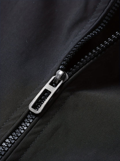 Urban Edge Luxury Windbreaker Jacket