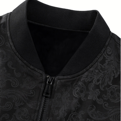 Hollis Phoenix-Print Bomber Jacket