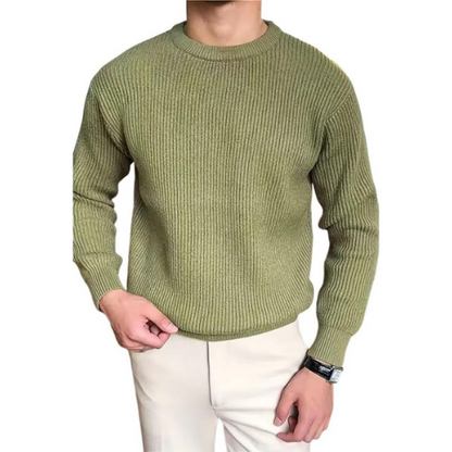 Premium Textured Shoulder Knit Jumper