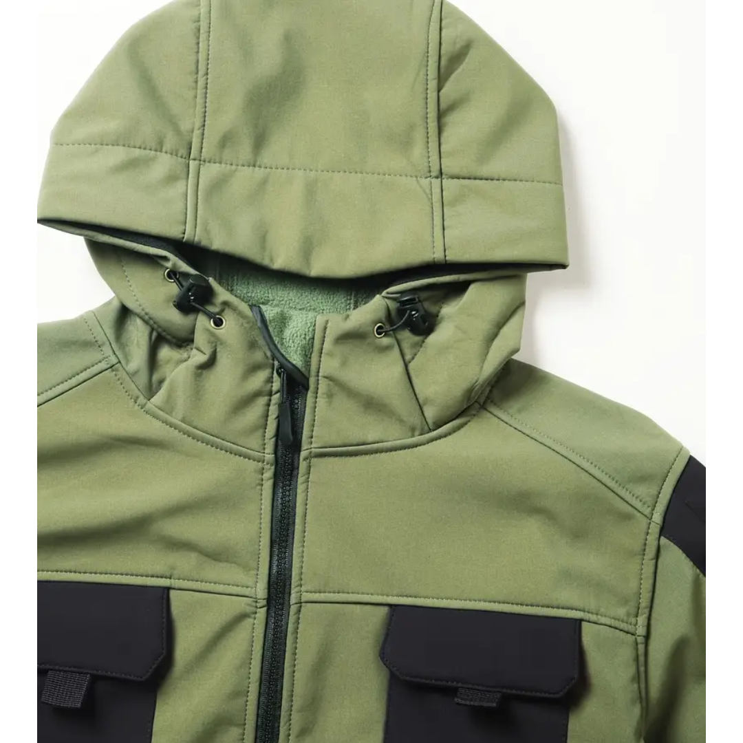 Jason Fleece-Lined Tactical Utility Jacket