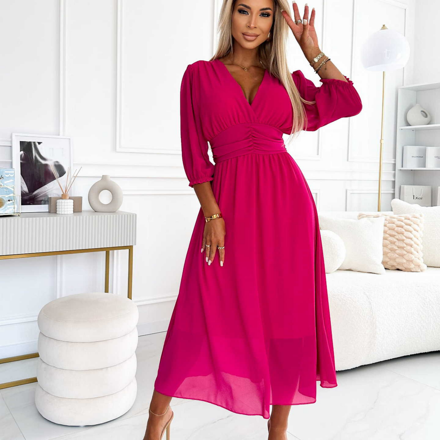 Sofia | Effortless Elegance Silky Chiffon Dress