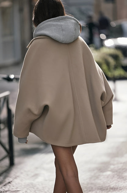 Lizzy - Oversized Autumn Wool Coat