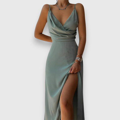 Oliva | Elegant Maxi Dress