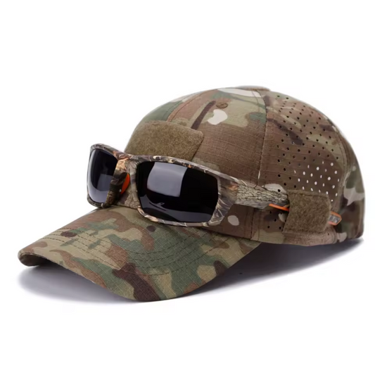 Logan | Tactical Cap & Sunglasses Set for Men (Free Sunglasses)