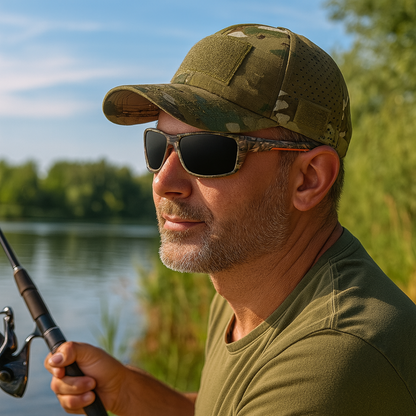 Logan | Tactical Cap & Sunglasses Set for Men (Free Sunglasses)