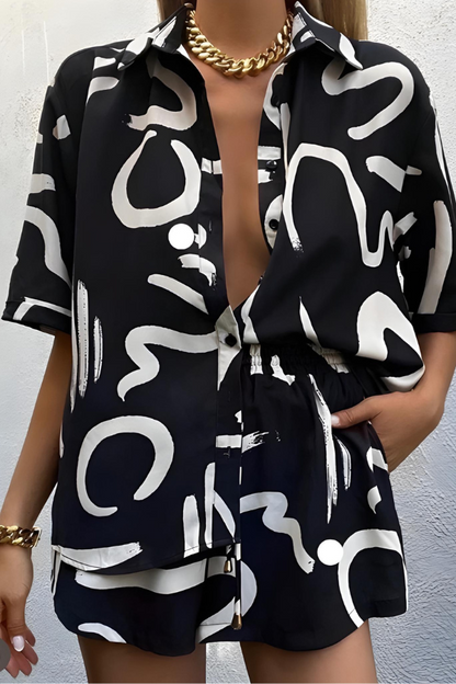 LUNA Beachy Two Piece Set - Stylish Co-Ord Set for Women