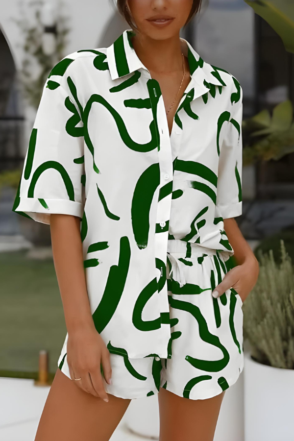 LUNA Beachy Two Piece Set - Stylish Co-Ord Set for Women