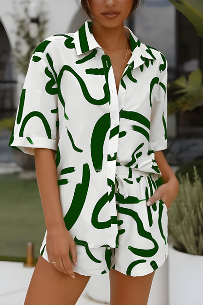 LUNA Beachy Two Piece Set - Stylish Co-Ord Set for Women