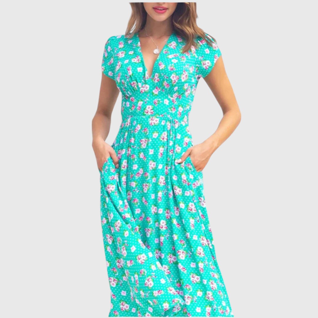 Kim | Flattering, Flowy & Effortless Midi Dress