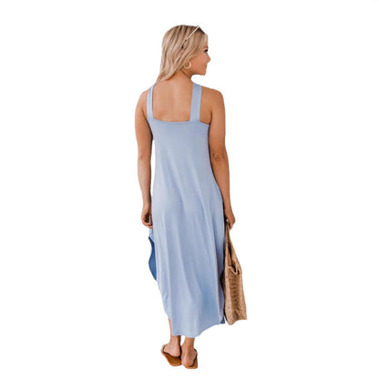 Aloura | Flowy Summer Maxi Dress