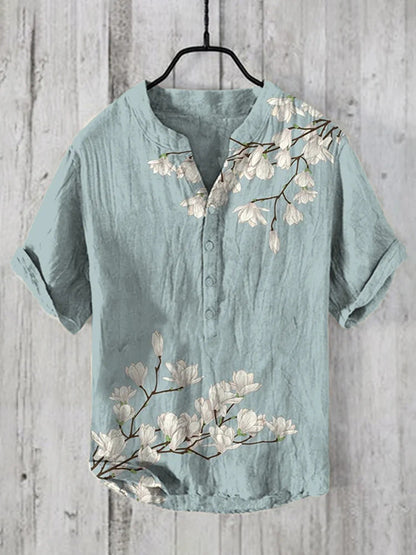 Kei - Linen Blend Shirt