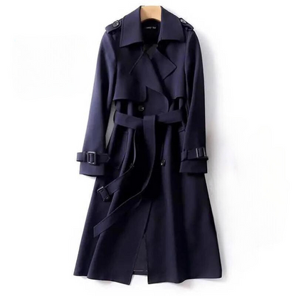 Chloe™ - Classic Belted Trench Coat
