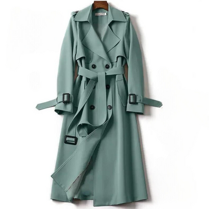 Chloe™ - Classic Belted Trench Coat