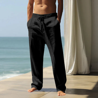 Rafi - Ocean Breeze Linen Pants