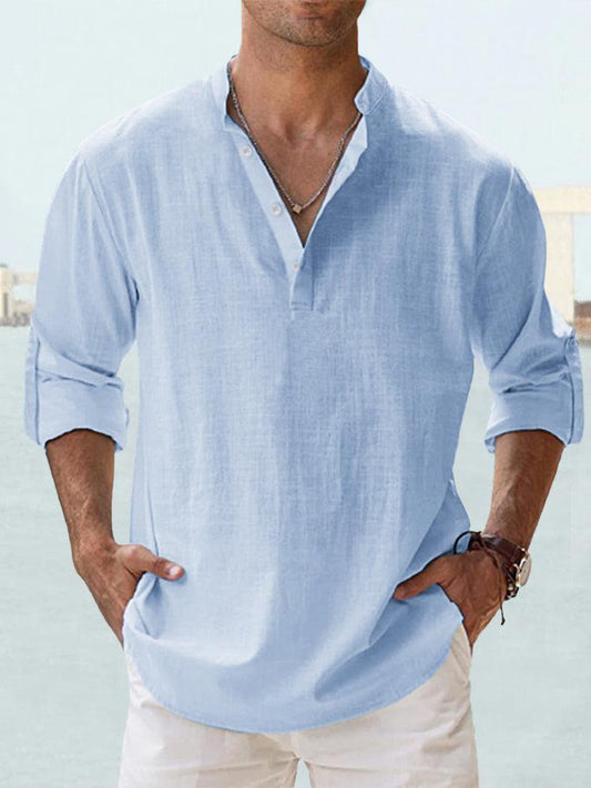 Leon - Breathable Linen Shirt