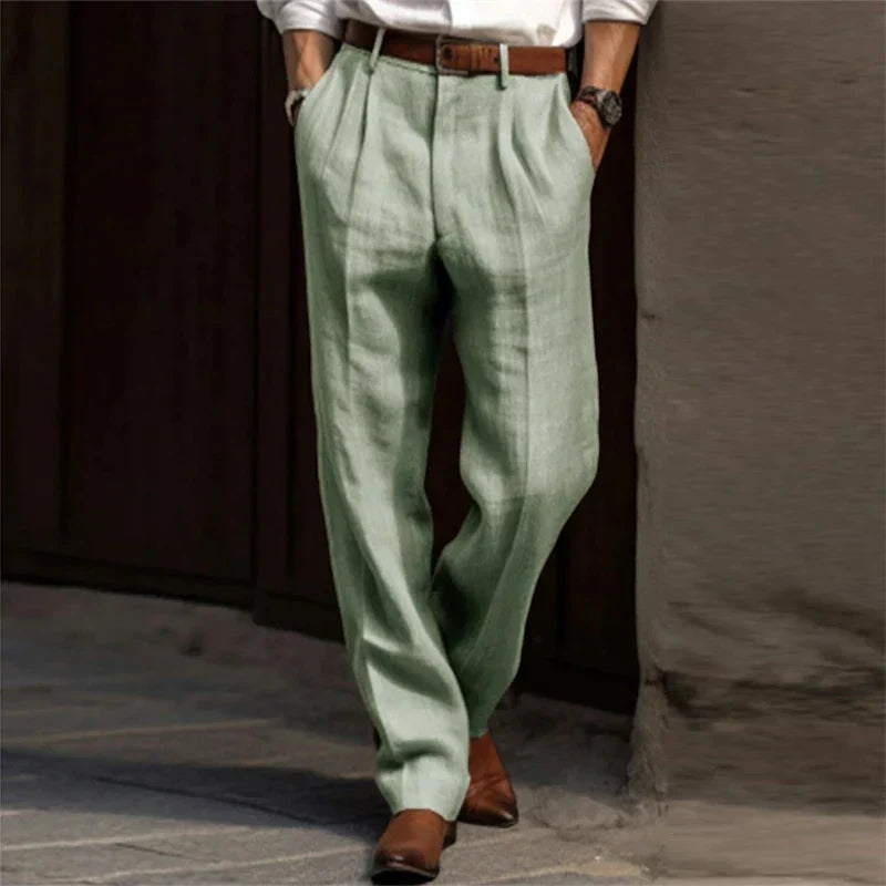 Matteo Classic Cotton Pants