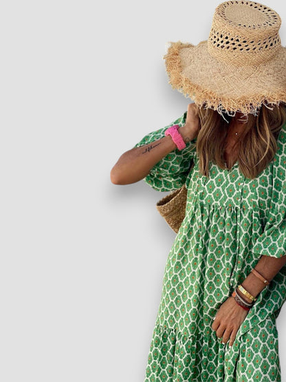 Caprice | Mint Green Summer Dress