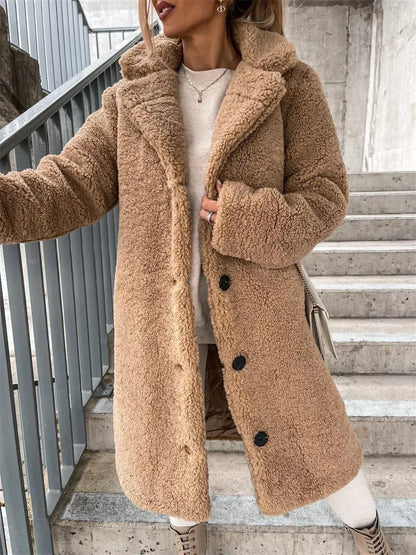 Ava™ - Warm Embrace Teddy Coat
