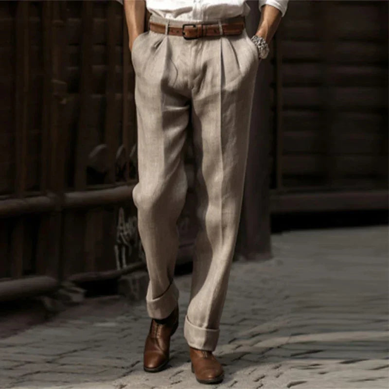 Matteo Classic Cotton Pants