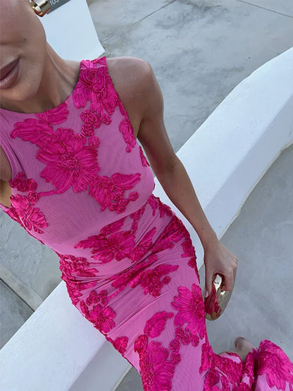 Amira | Elegant Floral Gown