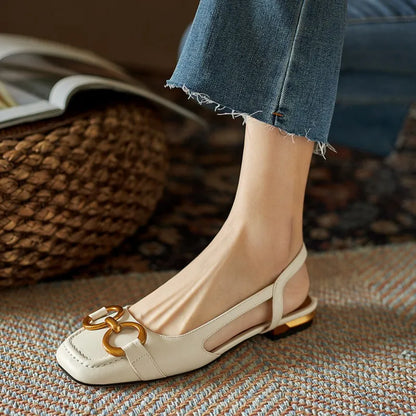 ANNORA | SLEEK BUCKLE SLINGBACKS