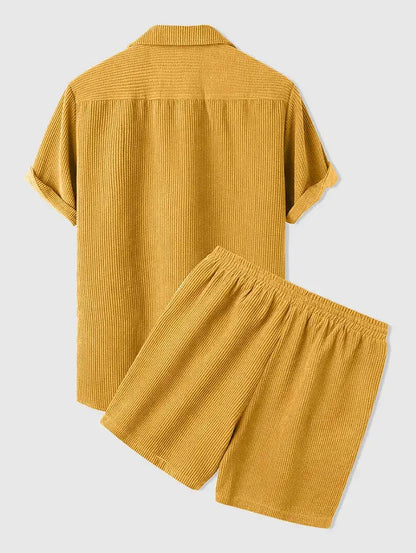 Luxury Ribbed Velvet Set