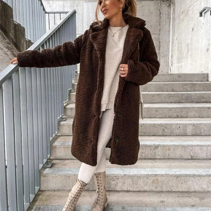 Ava™ - Warm Embrace Teddy Coat