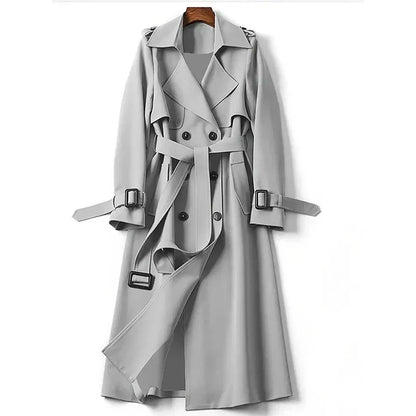 Chloe™ - Classic Belted Trench Coat