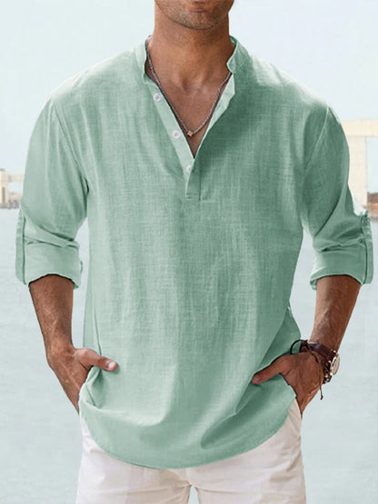 Leon - Breathable Linen Shirt