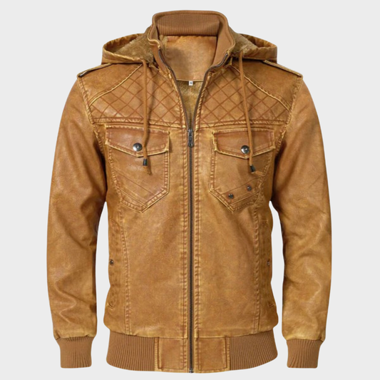 Luxus Lederjacke
