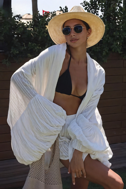 Valencia Two-Piece Set - Effortless Women's Outfit for Beach Days