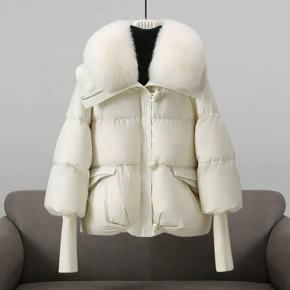 Valina™ | Winter Coat with Fur Collar