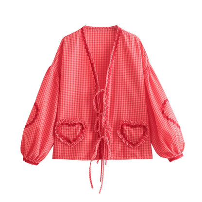 Vera - Retro Heart Top