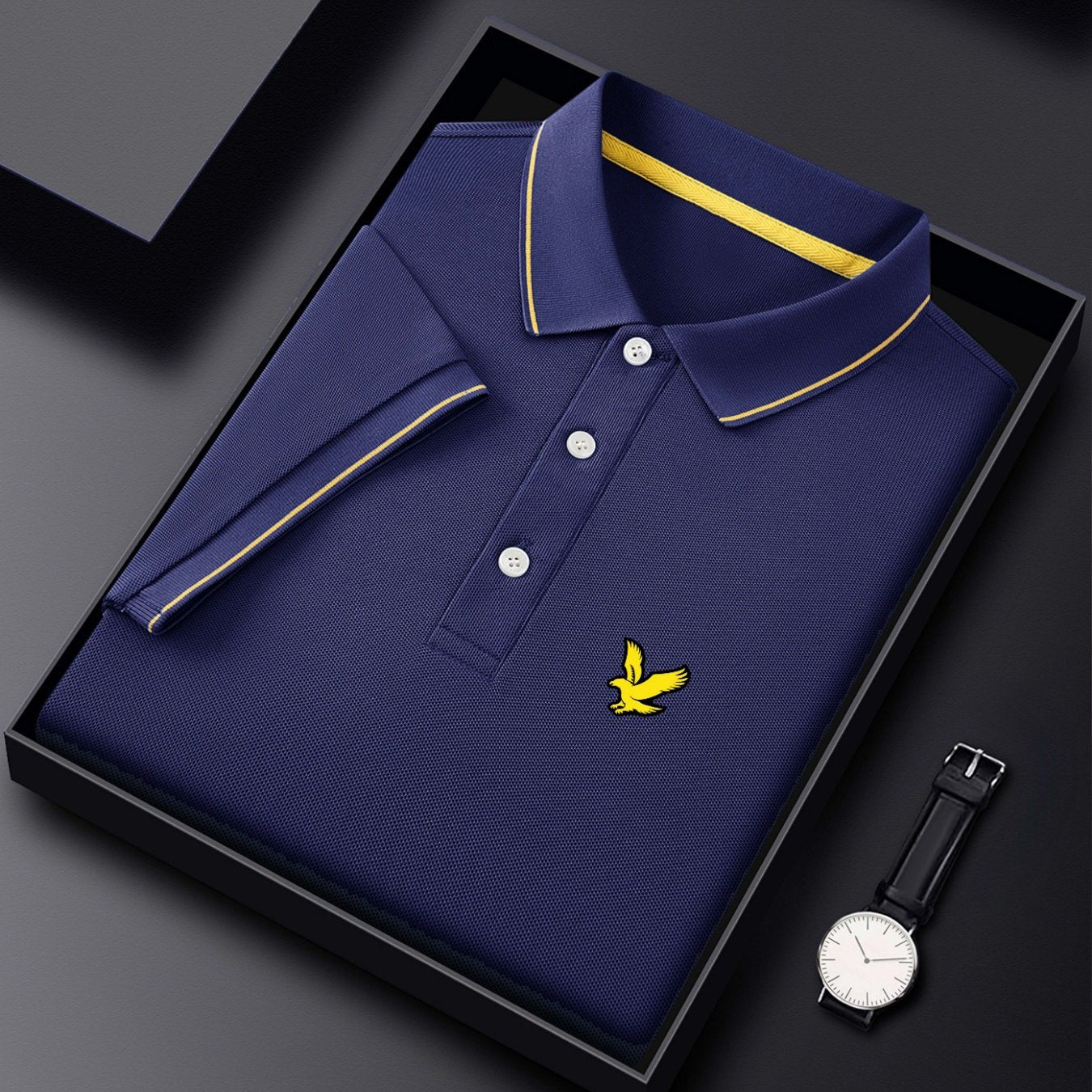 Messino Tailored Micro-Stretch Polo