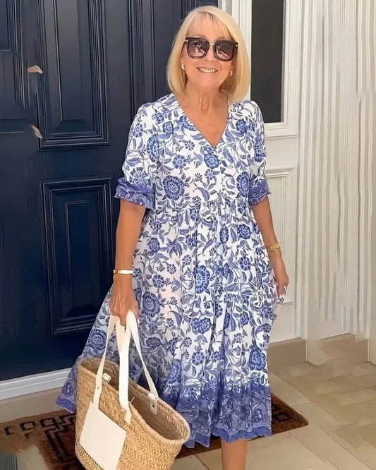 Palma | Elegant Floral Dress
